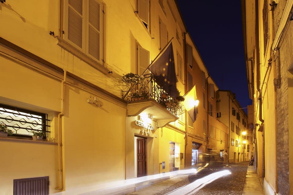 Front of property - evening/night