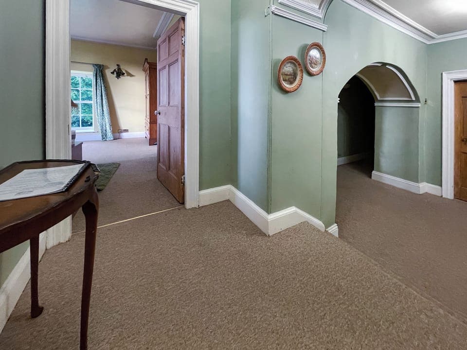 The hall upstairs | Hafod Grove - Hafod Grove and Fach, Moylegrove, near Ceibwr Bay