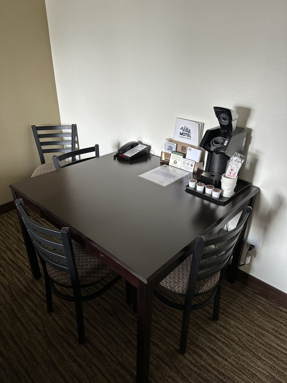 Deluxe Room, 2 Queen Beds | Living area | 55-inch TV with cable channels