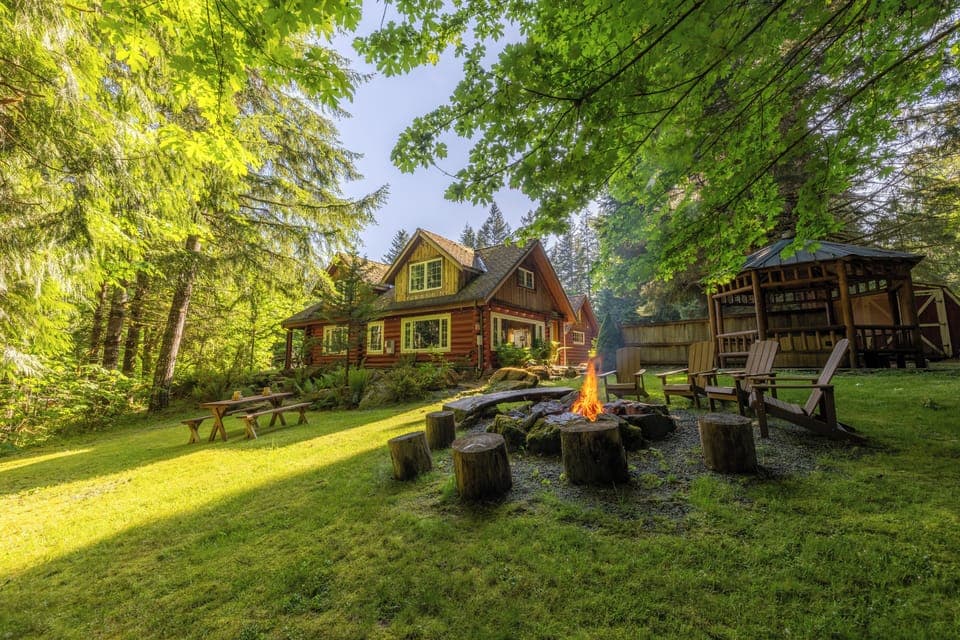 Copper Creekside Cabin | View from room
