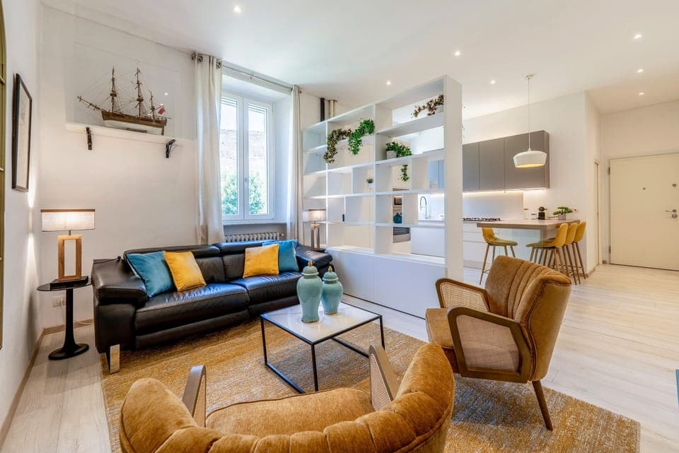 Apartment (2 Bedrooms) | Living area | TV