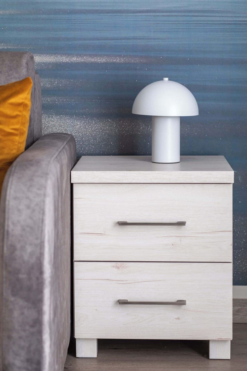 The studio is located in Miedzyzdroje in the Bel Mare resort complex. The decor is bright and modern.