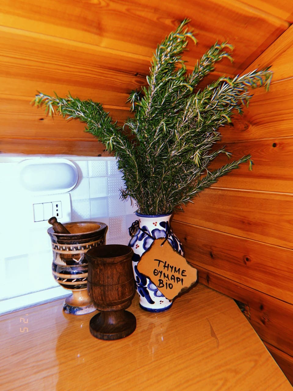 Kitchen full equipped for cooking