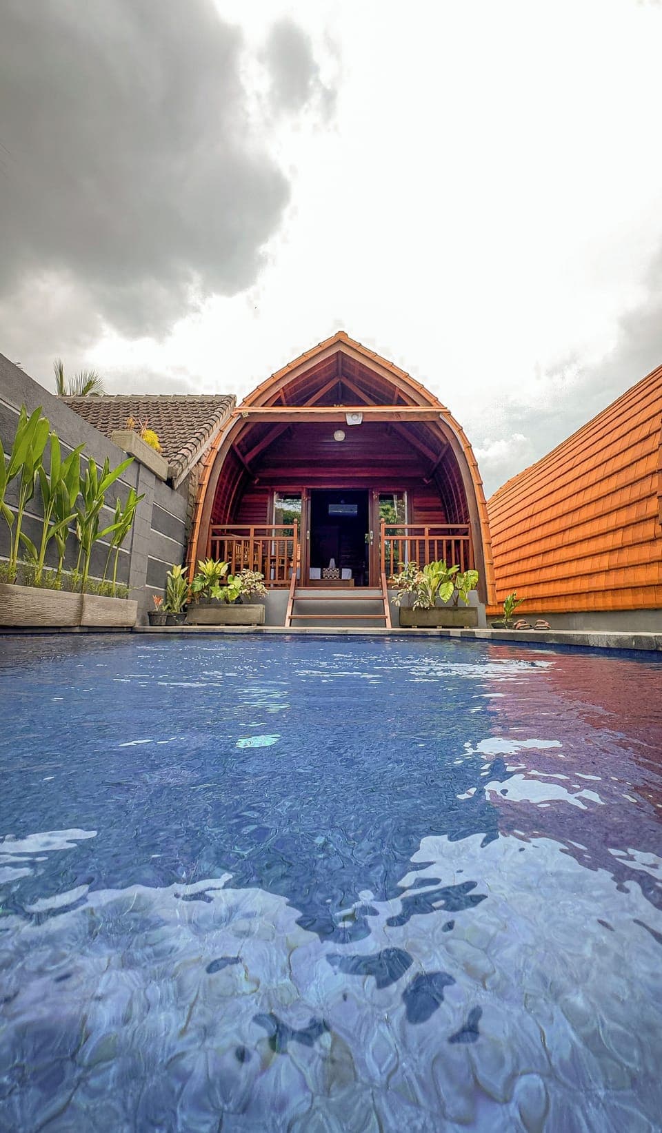 Double Room, Kitchen, Courtyard View | Garden view