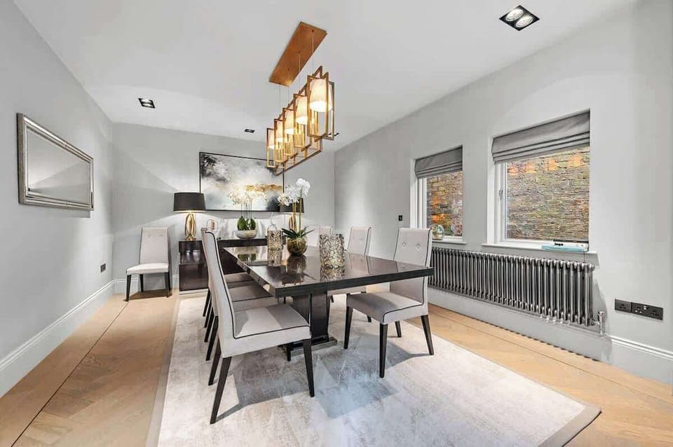 Perfect for dining and relaxing at the end of long day.	
