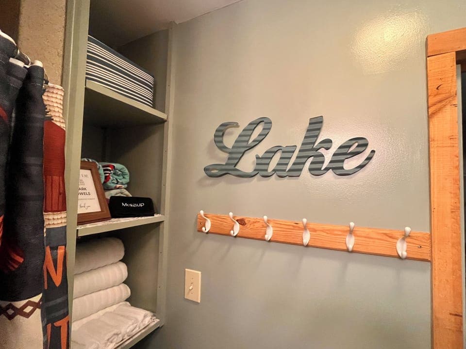 Lake...is all you need to relax.