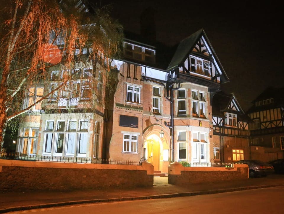 Front of property - evening/night