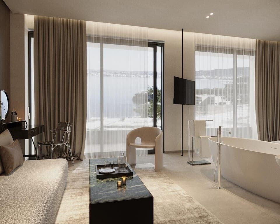 30-inch flat-screen TV with satellite channels