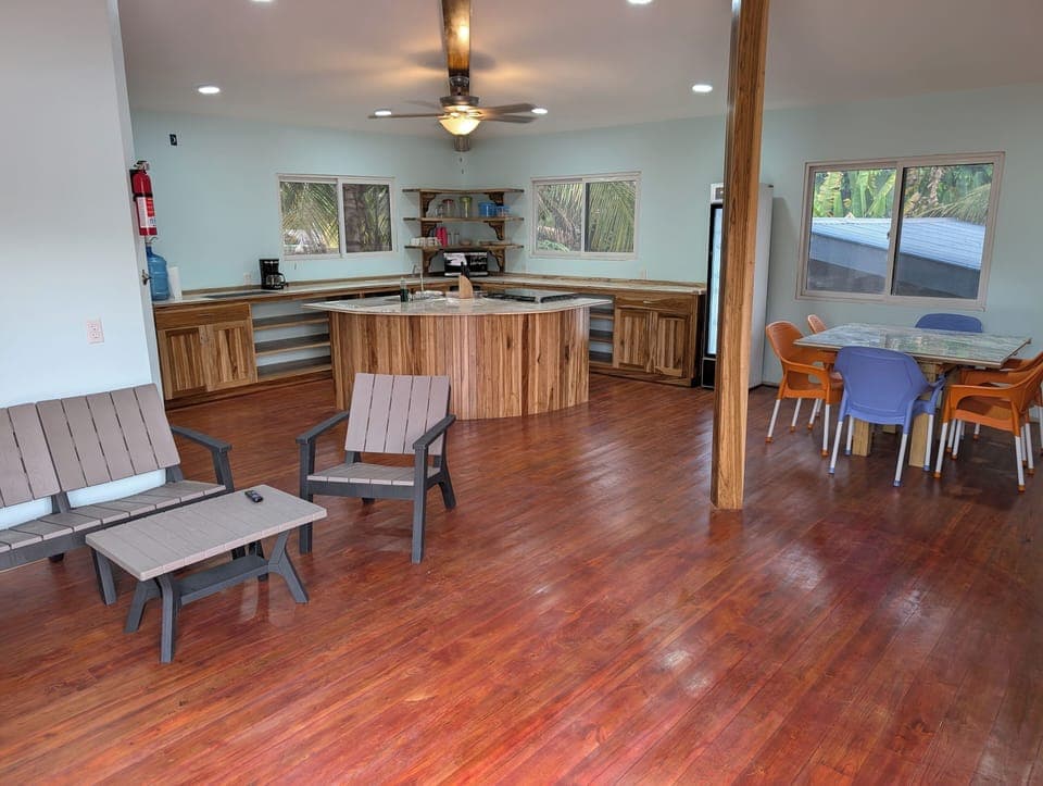 Large kitchen living area