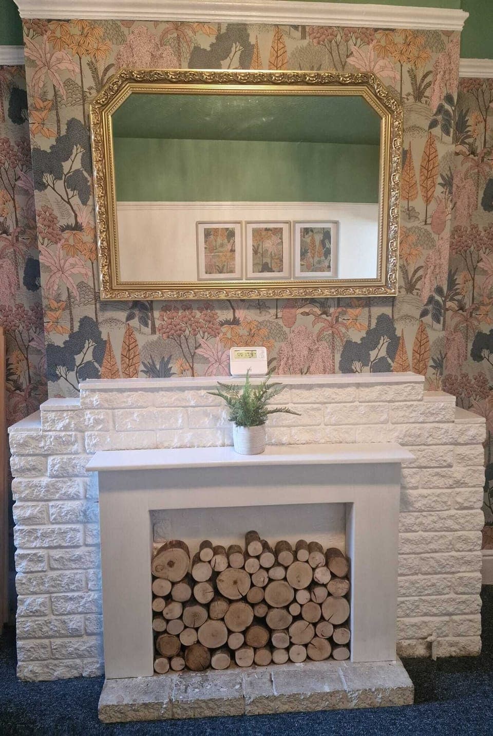 Back Fireplace