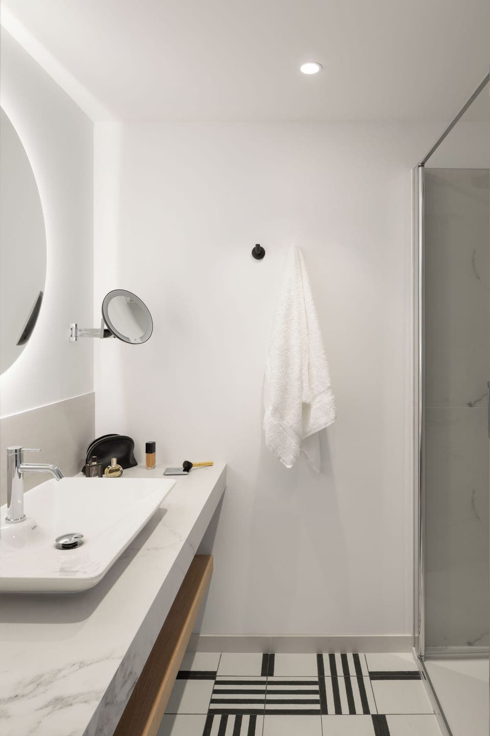 Free toiletries, hair dryer, slippers, towels