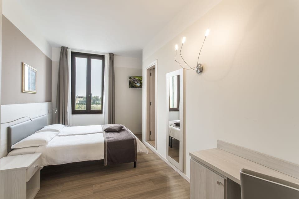 Standard Double Room | Down comforters, desk, soundproofing, free WiFi