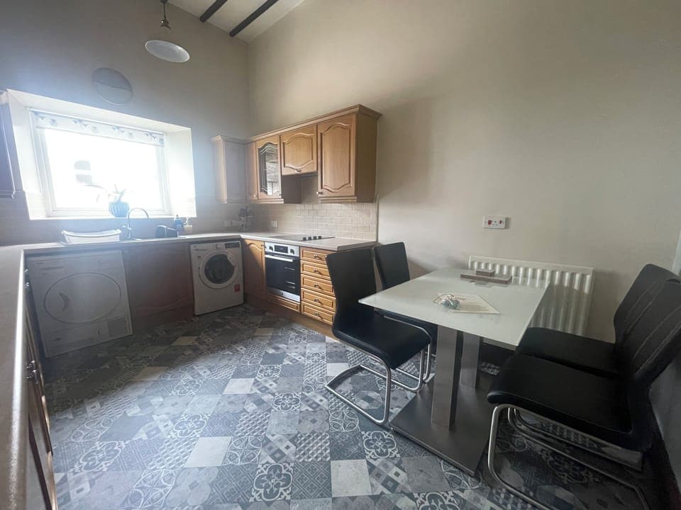 Dining area within the kitchen