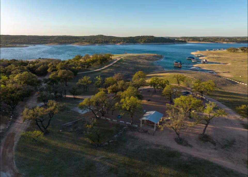 The private neighborhood Park has stunning views of Lake Travis!