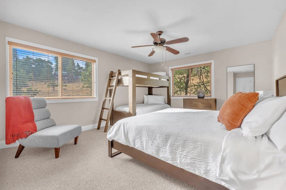 Bedroom #3 lots of natural lighting and plenty of room for everyone!