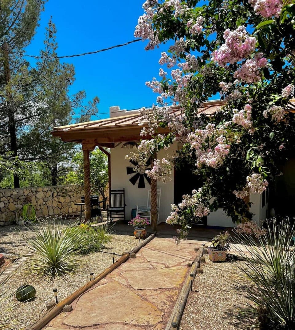 Front Yard - Walkway, Front Door, Outside Seating on Porch