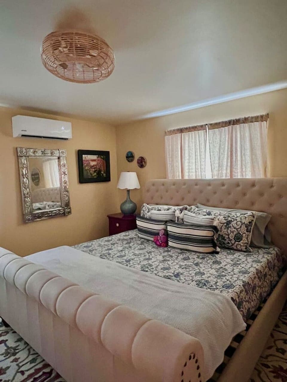 First Bedroom - Bed and TV