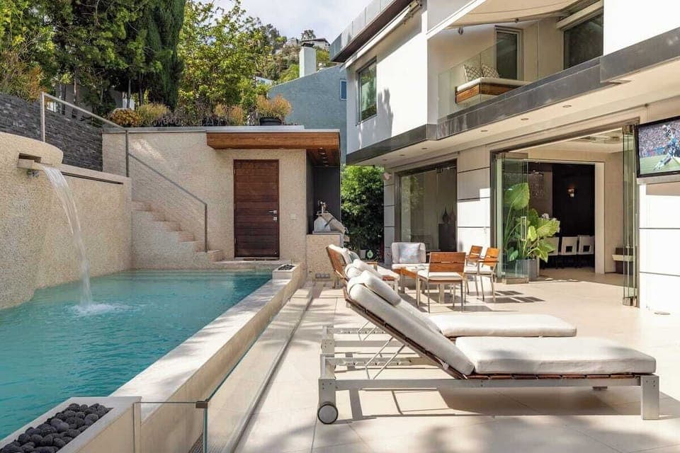 Outside patio
