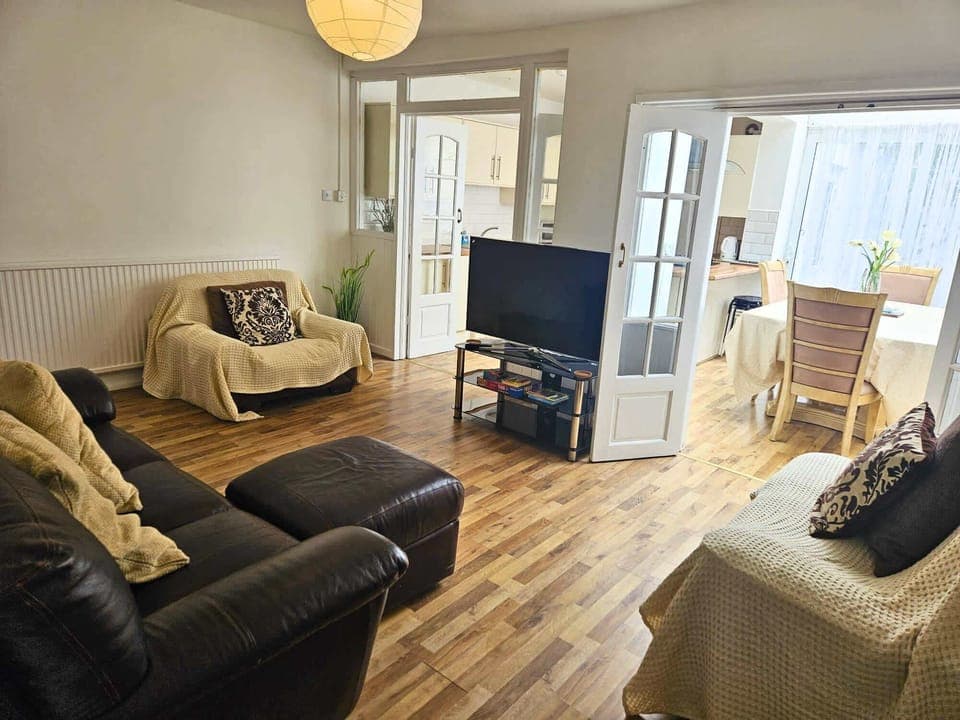 Spacious living area – ideal for relaxing after work