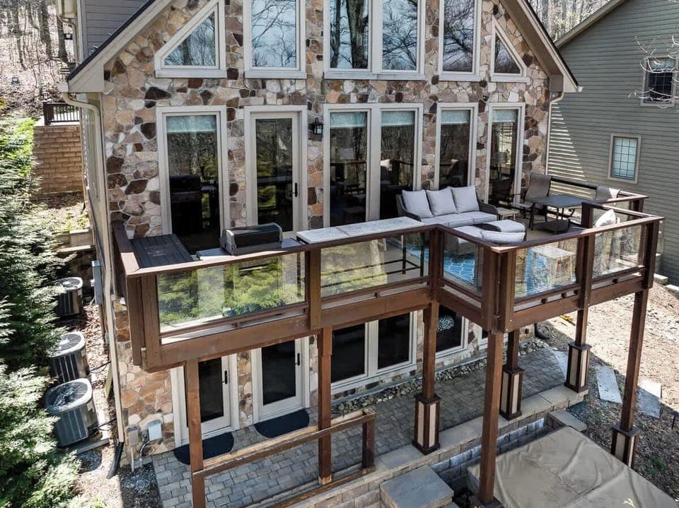 Back of the home 