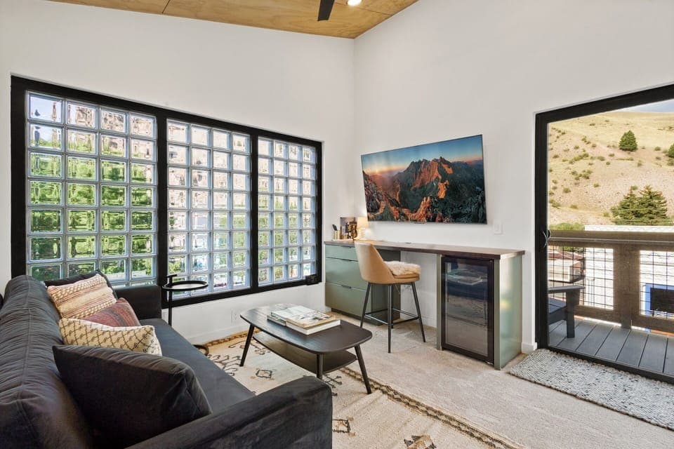 Step inside to the light-filled living room