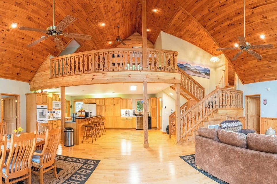 Enjoy the spaciousness and comfort of this stunning great room, perfect for relaxing with family and friends.