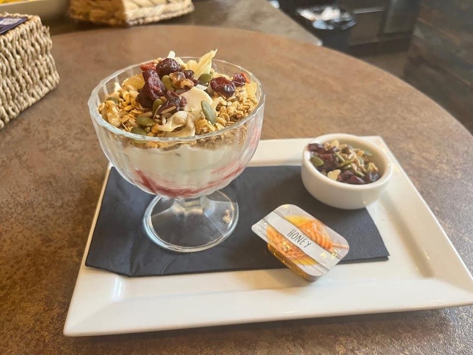 Free daily full breakfast