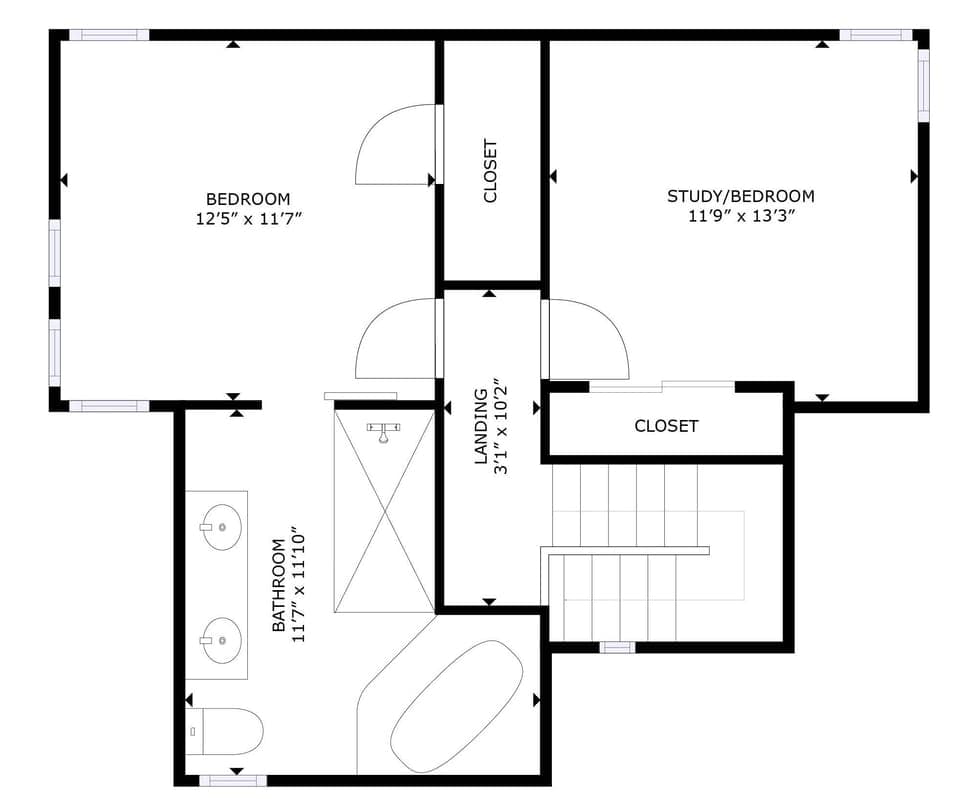 Upstairs