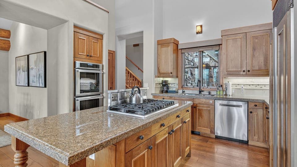 Kitchen, Main Level - With large island