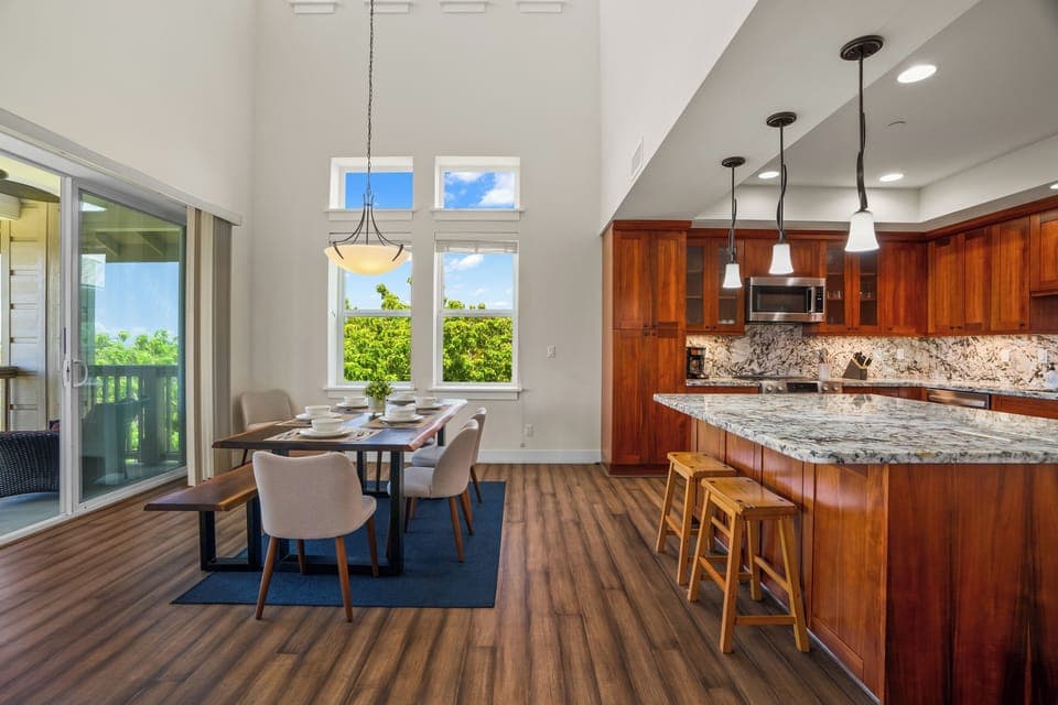 Spacious and Airy with Open Ceilings