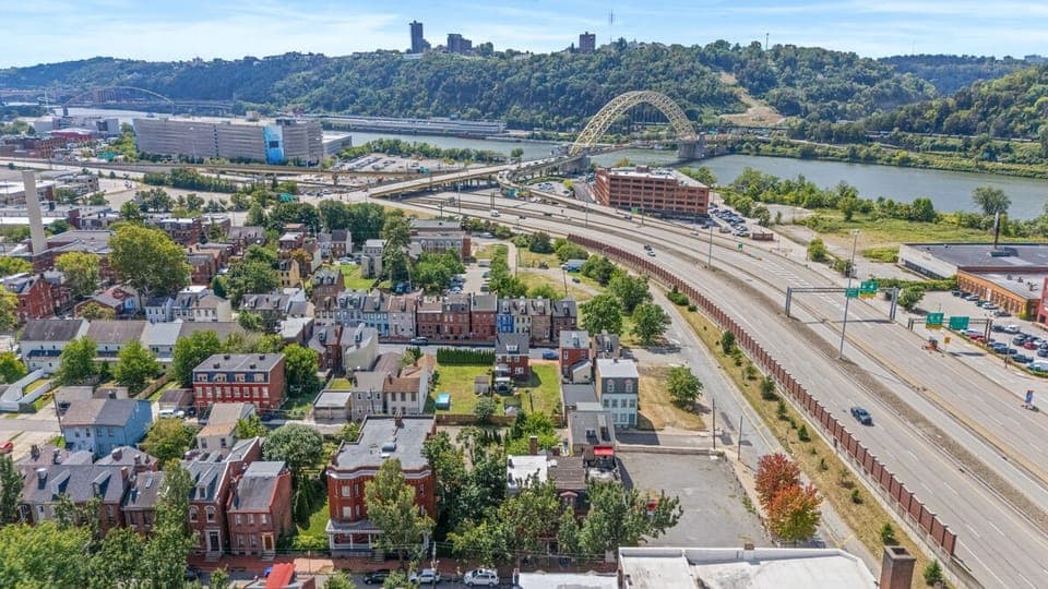 Views of the West End bridge