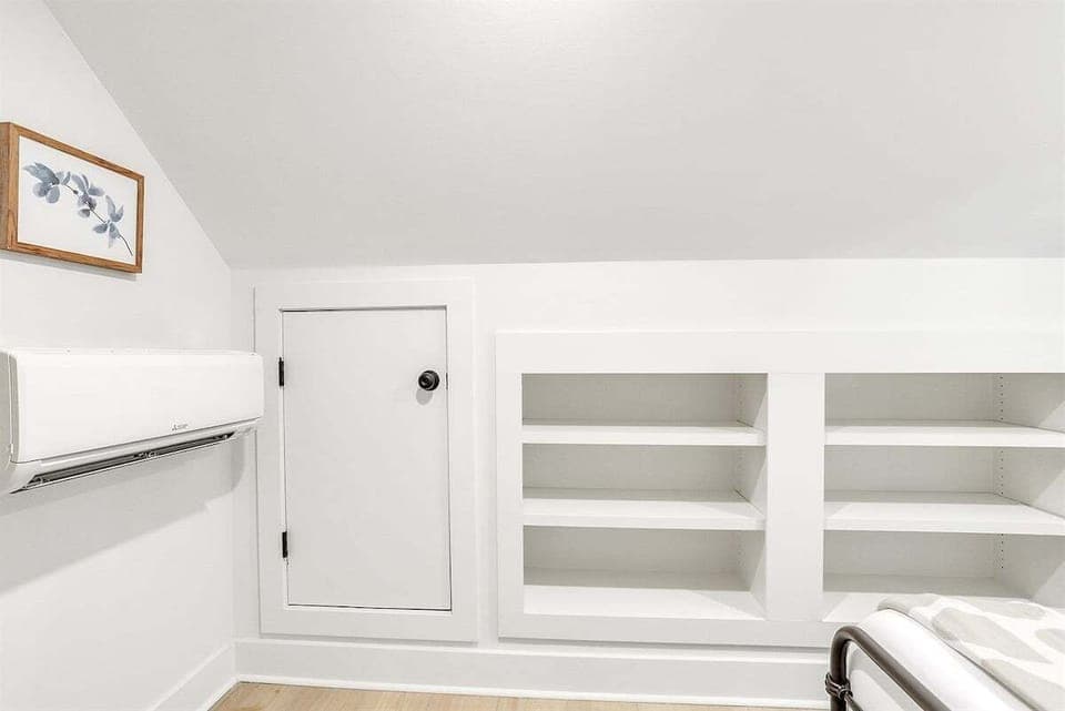 Plenty of storage space to unpack, settle in, and feel right at home.