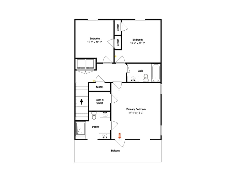 Floor Plan - Second Floor