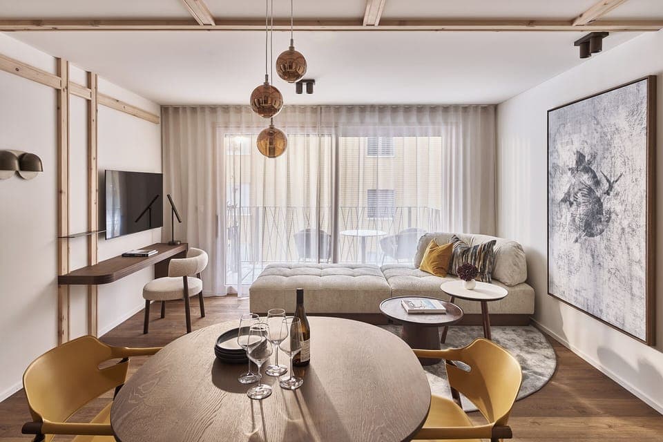 Apartment | In-room safe, desk, laptop workspace, free WiFi