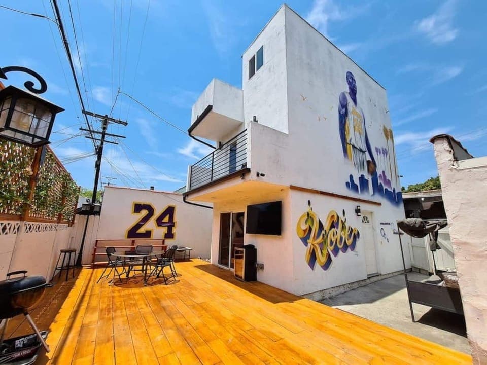 PRIVATE PATIO WITH HOT TUB