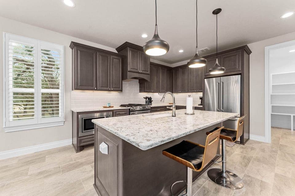 Open Concept Kitchen 