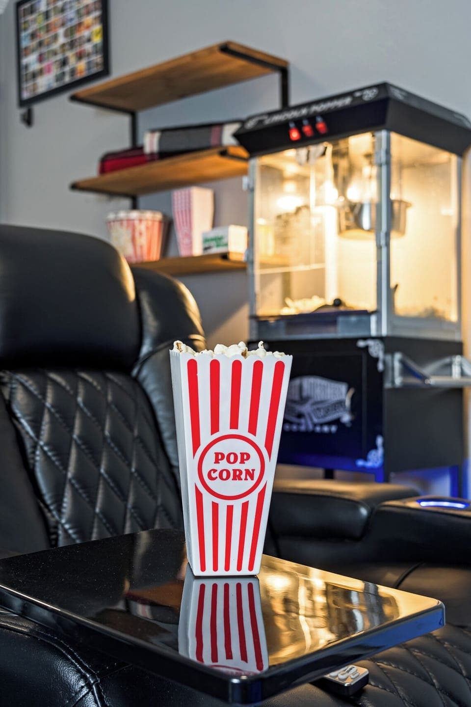 Luxury theater nights aren’t complete without fresh, buttery popcorn