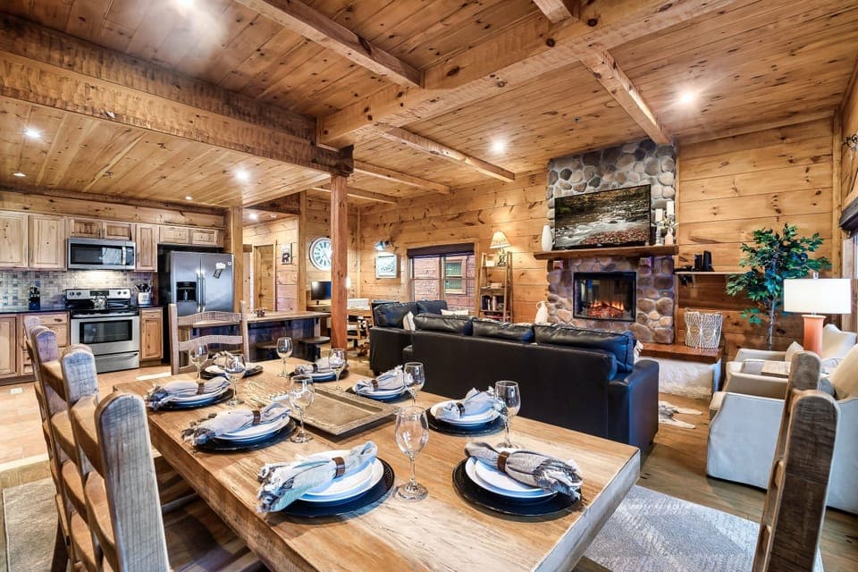 Open floor allows for wonderful family time!