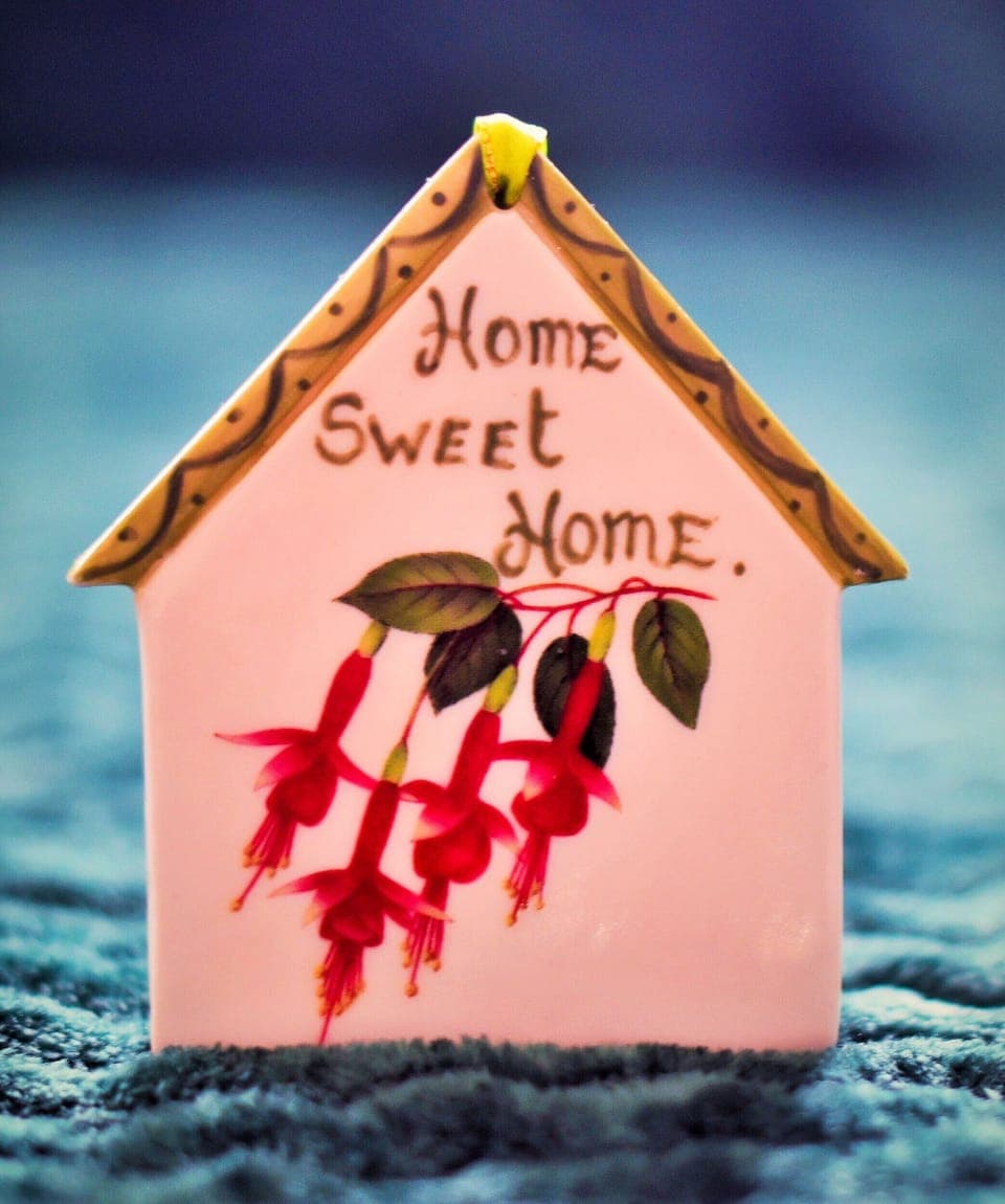 Skellig Fuchsia Lodge Ballinskelligs. Home sweet home detail.