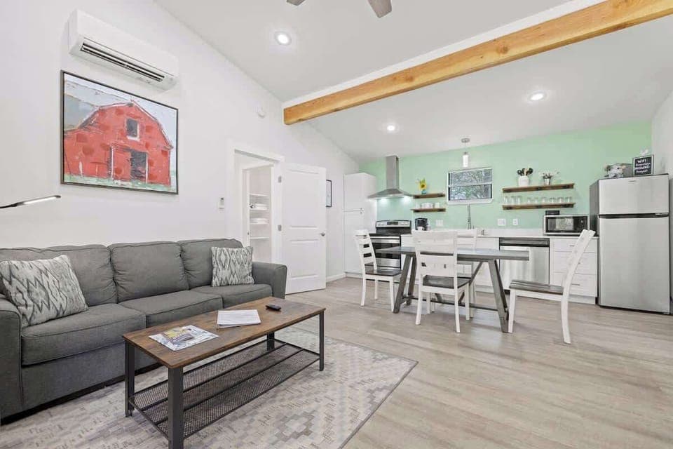 Bright and spacious living room.