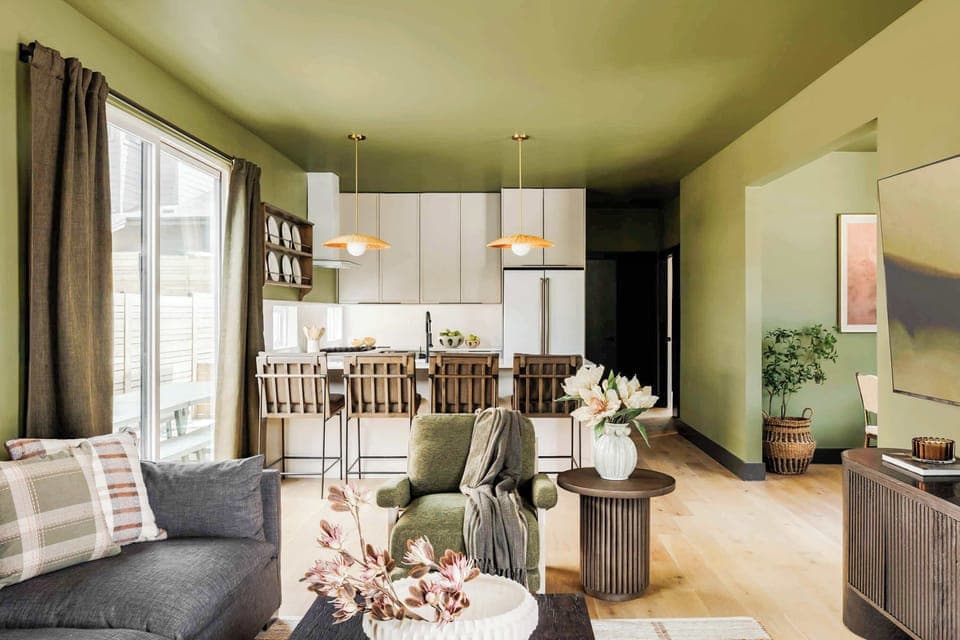 HOUSE A: Living room