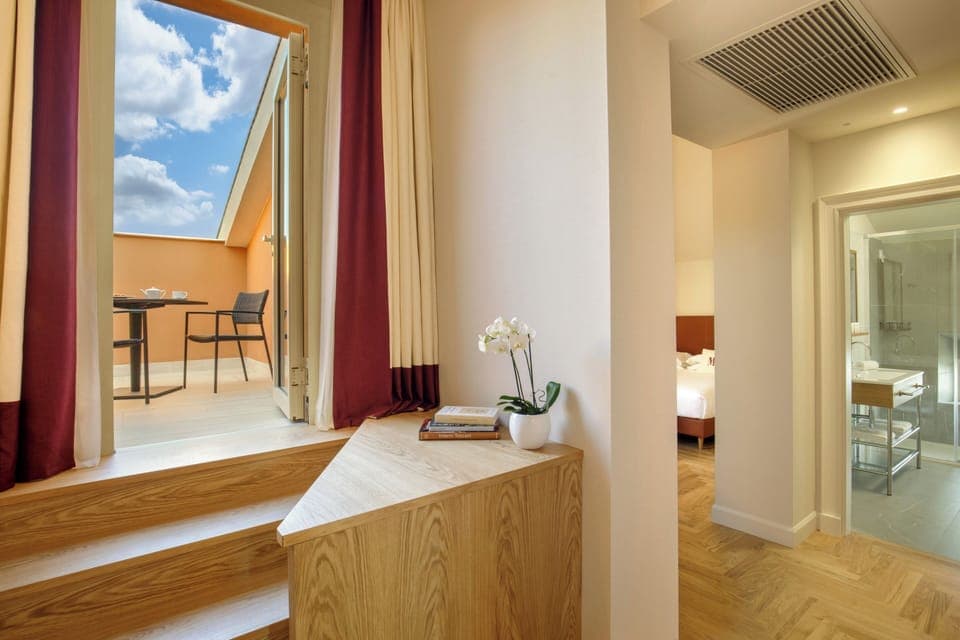 Deluxe Room, 1 King Bed with Sofa bed, Terrace | Terrace/patio