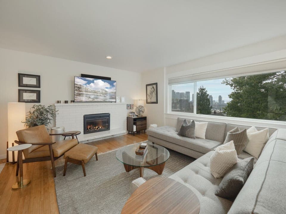 Sleek finishes, bold details, and natural light throughout