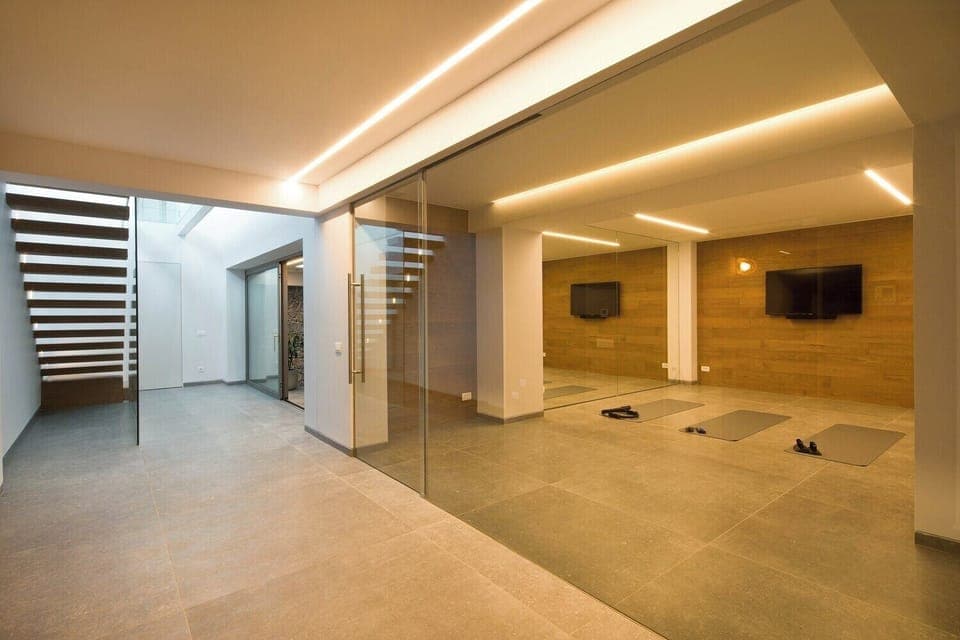 A great spot for a yoga session.