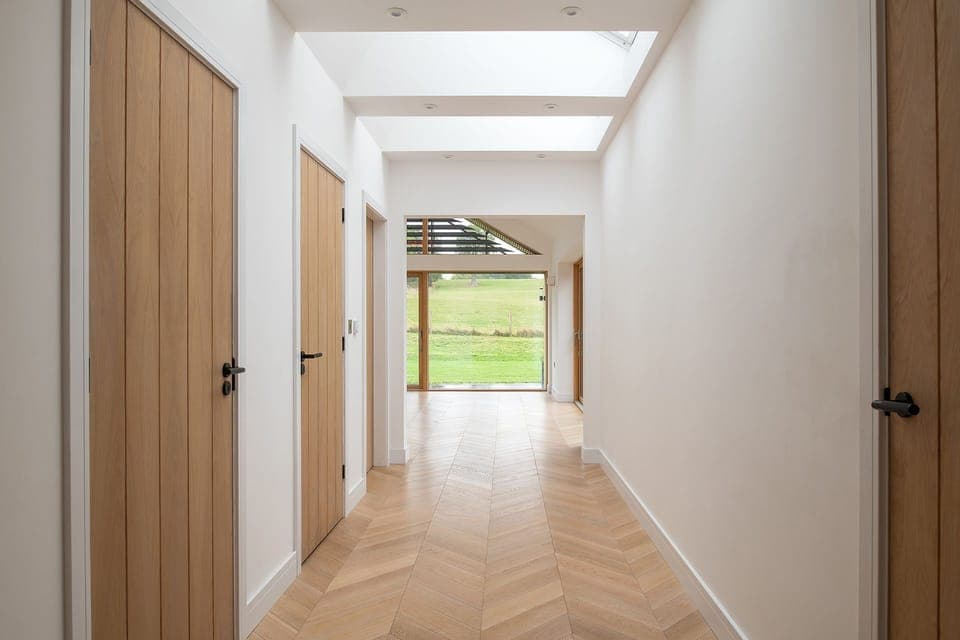 Hallway at Kingfisher Forge, Shropshire