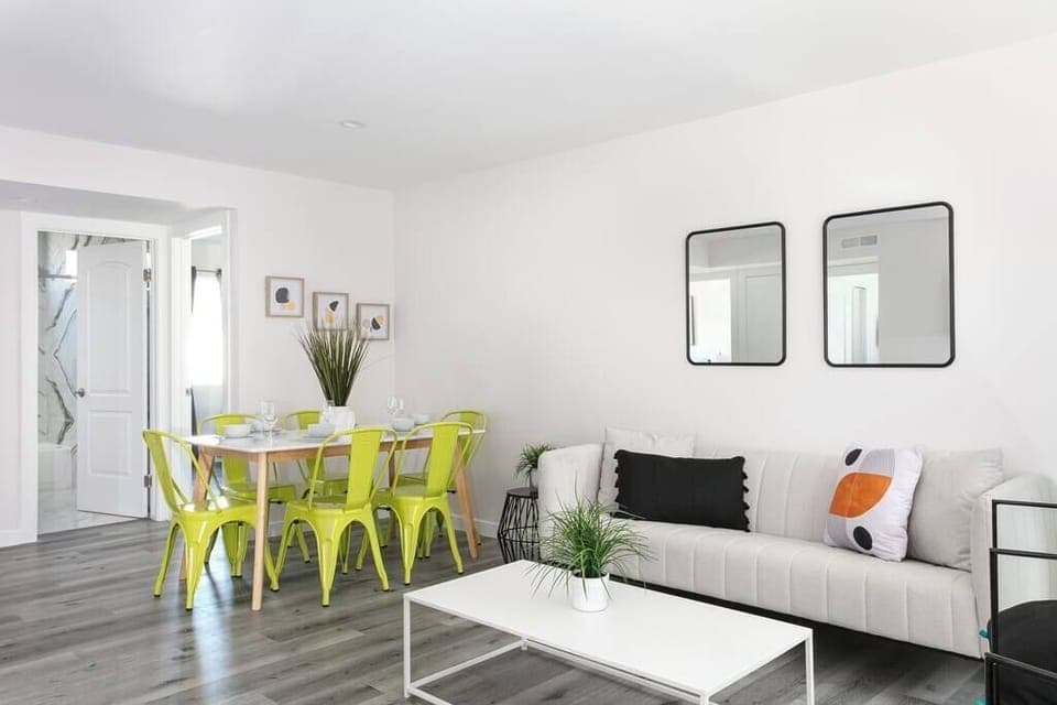 Enjoy your meals in a sunny, inviting space