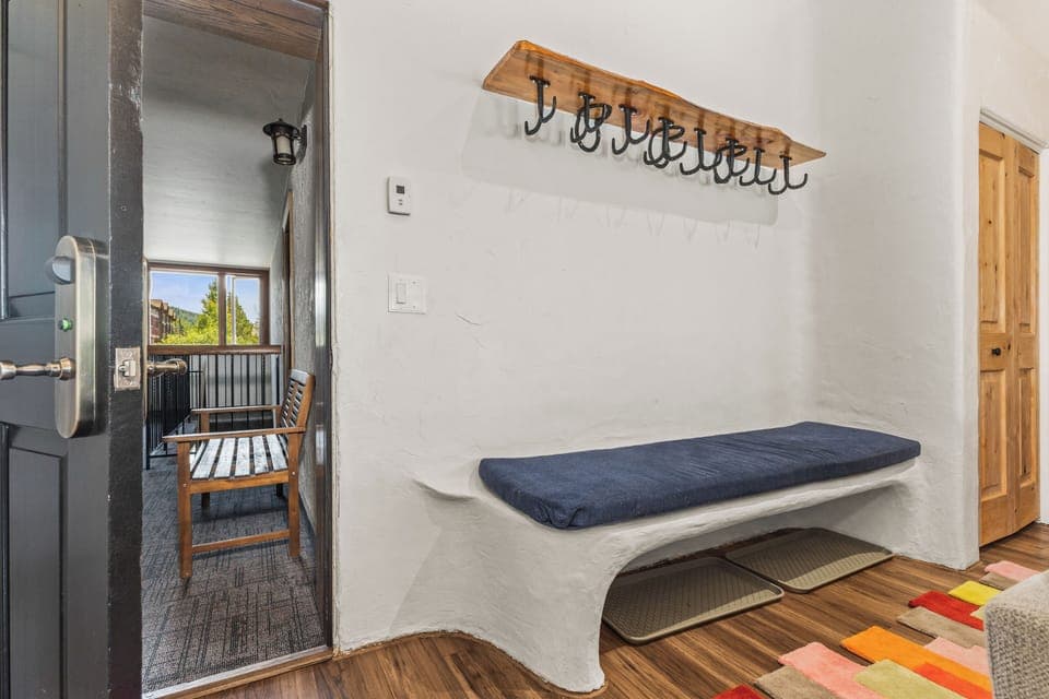 Hang coats, stash shoes & get ready for adventure !