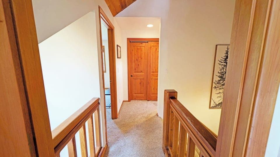 Down the hall - left is the 2nd bedroom
