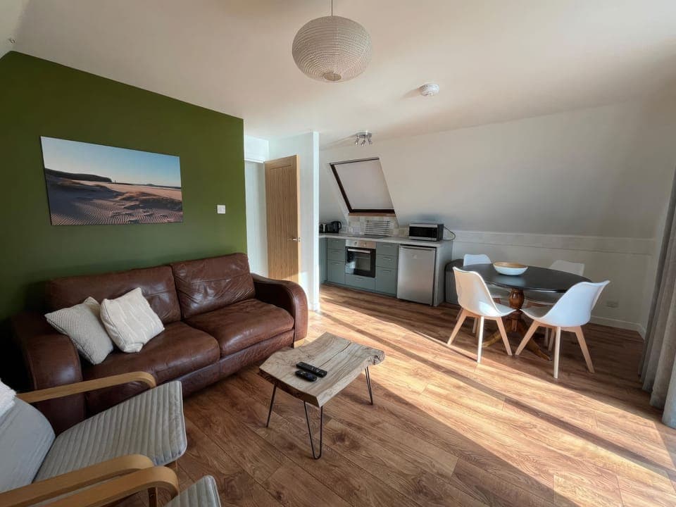 Open plan living space | Sandwood - Kylesku Lodges, Kylesku, near Lairg