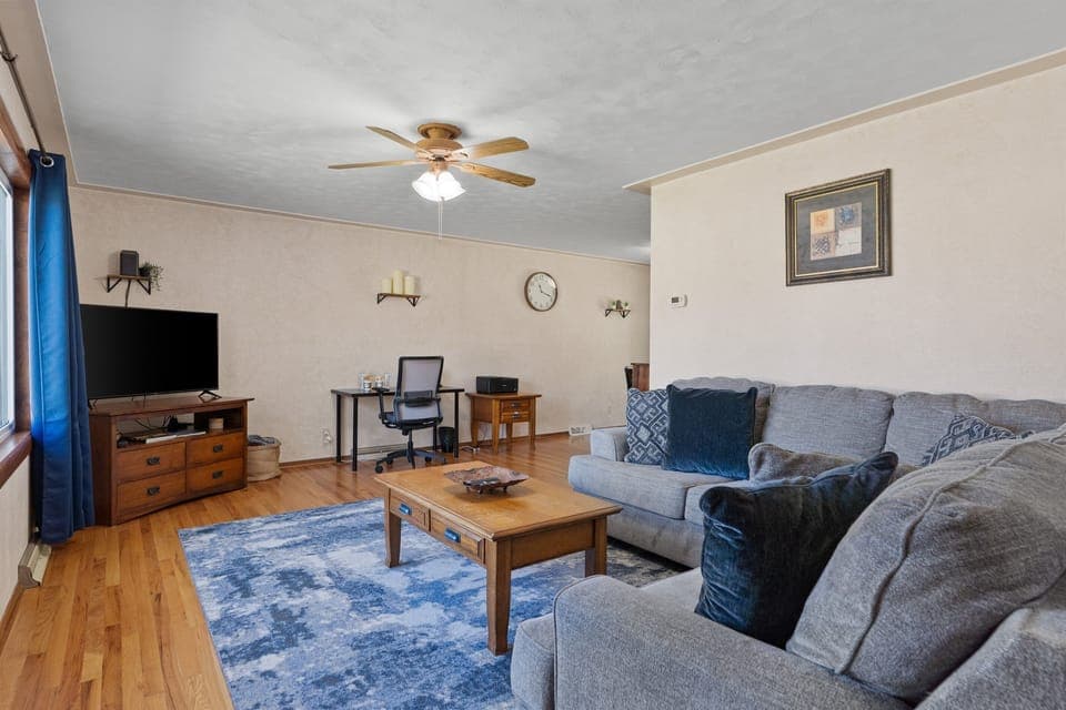 Main Living Room and Work Space